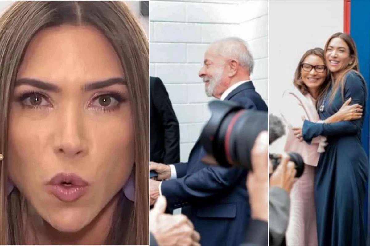 Detonada apos encontro com Lula e Janja Patricia Abravanel toma