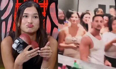 Duda Wendling arrasa Mesquita em festa fora de A Fazenda