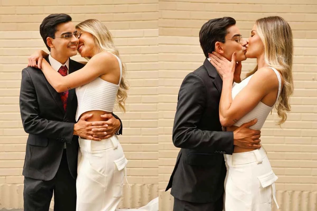 Dudu Camargo revela que pediu Saory em namoro durante momento