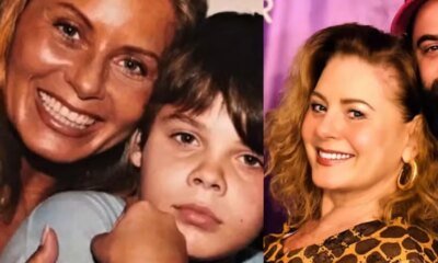 E assim que o filho cacula de Vera Fischer esta