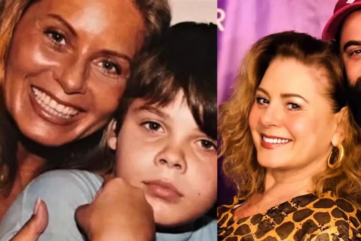 E assim que o filho cacula de Vera Fischer esta