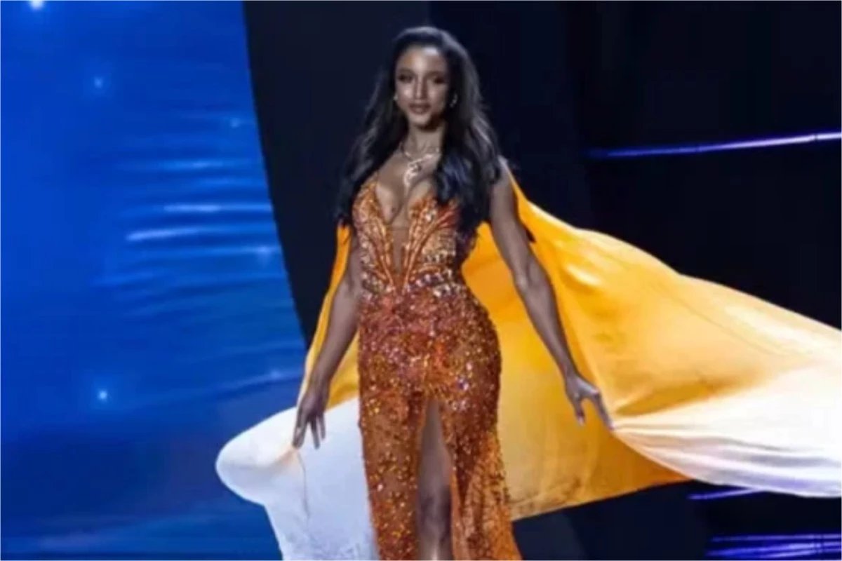 E grave o quadro da Miss Jamaica que sofreu uma