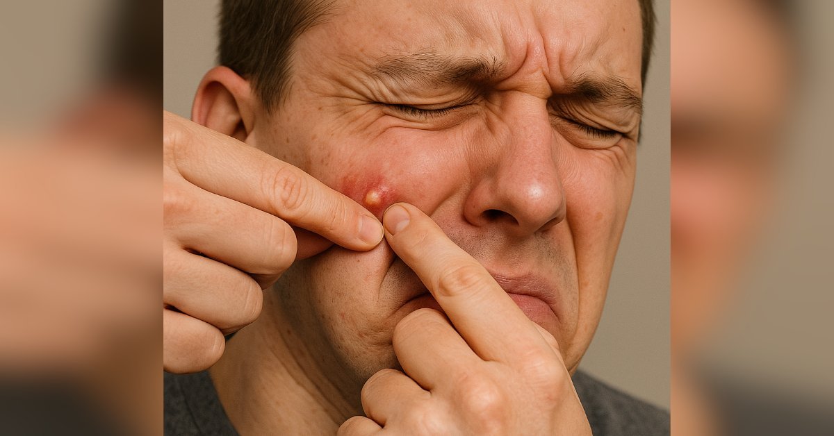 E por este motivo que voce jamais deve espremer uma