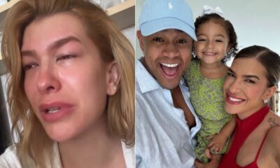 Em lagrimas Lore Improta se manifesta a respeito da filha