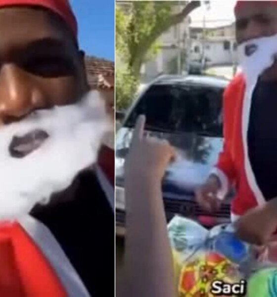 Em meio a acao solidaria de Natal influenciador e chamado