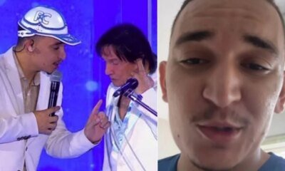 Em meio a polemica depois do que fez com Roberto