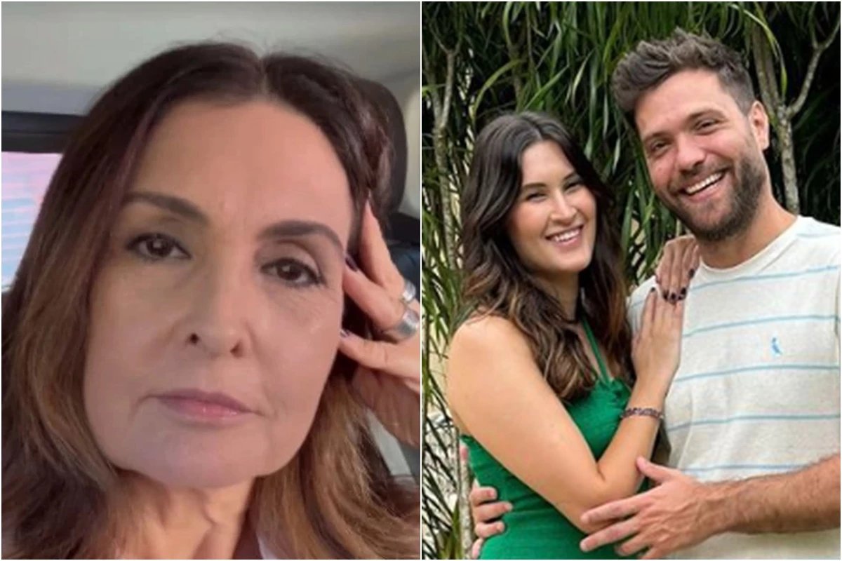 Em video Fatima Bernardes chama atencao do genro apos situacao