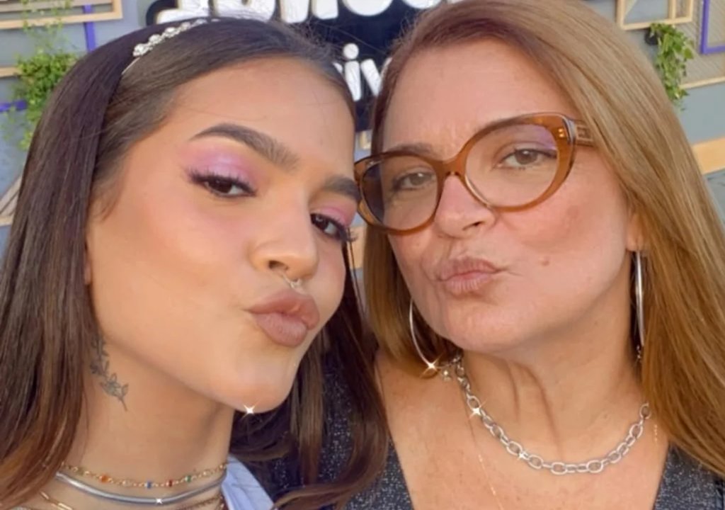 Mel e Débora Maia (Foto: Reprodução)