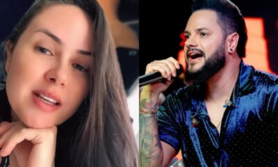 Ex mulher acusa Diego da dupla com Victor Hugo de cancelar