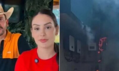 Familia do cantor Antony vive momentos de panico apos incendio