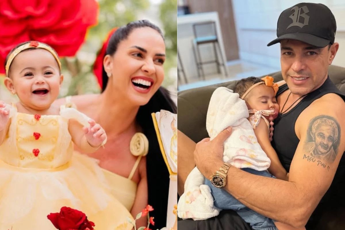 Filha de Zeze Di Camargo e Graciele Lacerda ja da