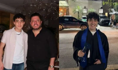 Filho de Bruno da dupla com Marrone celebra formatura.webp