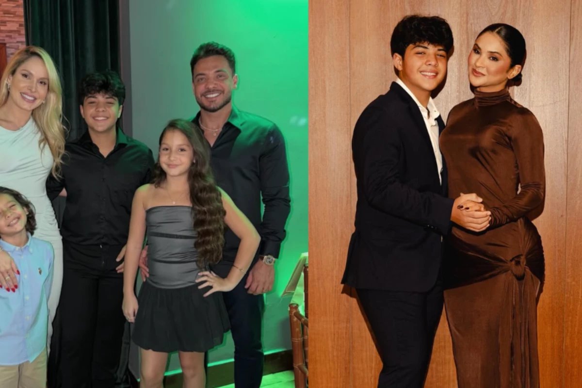 Filho de Wesley Safadao e Mileide Mihaile celebra formatura em