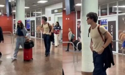 Flagra Shawn Mendes e Bruna Marquezine chegam juntos em Maceio