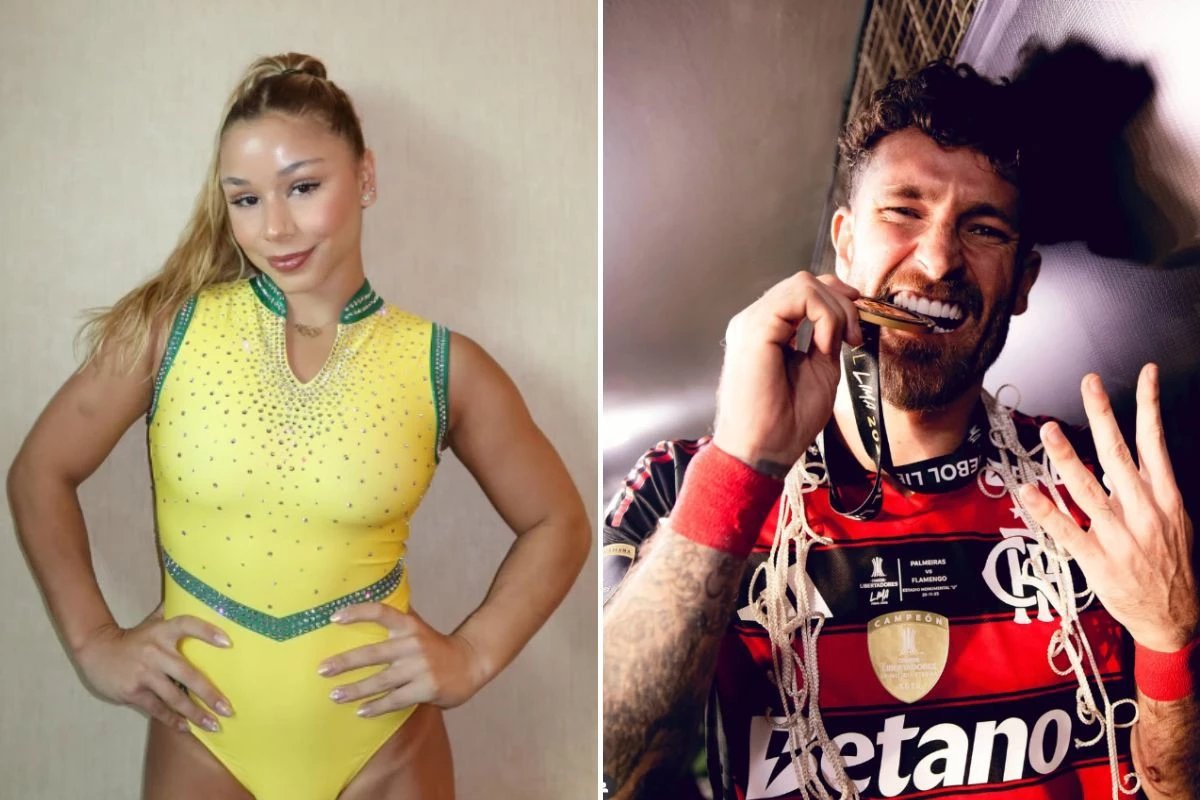 Ginasta Flavia Saraiva toma atitude nas redes boatos de romance
