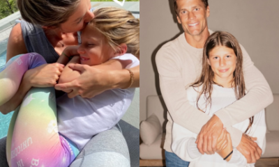 Gisele Bundchen e Tom Brady se declaram para a filha