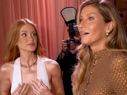 Gisele Bundchen escala Marina Ruy Barbosa para interpreta la no cinema