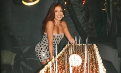 Gkay celebra aniversario com bolo gigante de tres metros.webp