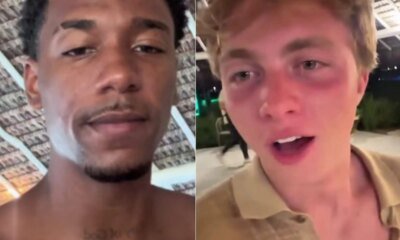 Influenciador que xingou Luciano Huck na cara de Benicio pede