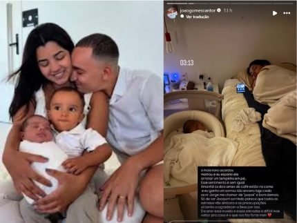 Joao Gomes se emociona ao falar da rotina com os