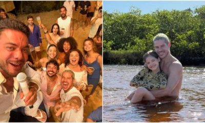 Jose Loreto abre album com filha e namorada na.webp