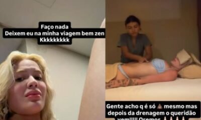 Karoline Lima nega gravidez de Leo Pereira e reage apos
