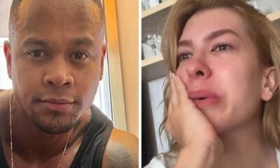 Leo Santana se pronuncia apos Lore Improta surgir aos prantos