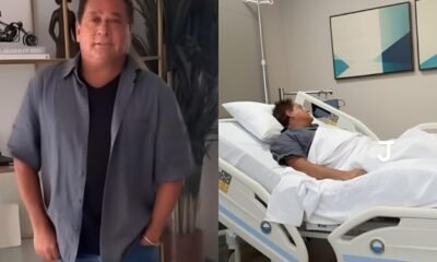 Leonardo deixa hospital apos susto de saude e explica motivo