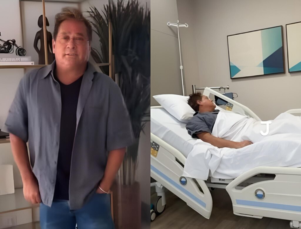 Leonardo deixa hospital apos susto de saude e explica motivo