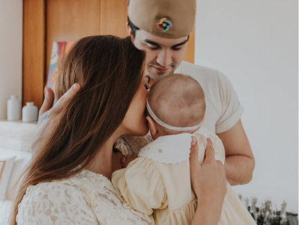 Luan Santana se declara no primeiro ano da filha Serena