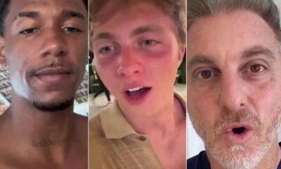 Luciano Huck toma atitude apos influenciador xinga lo na cara de
