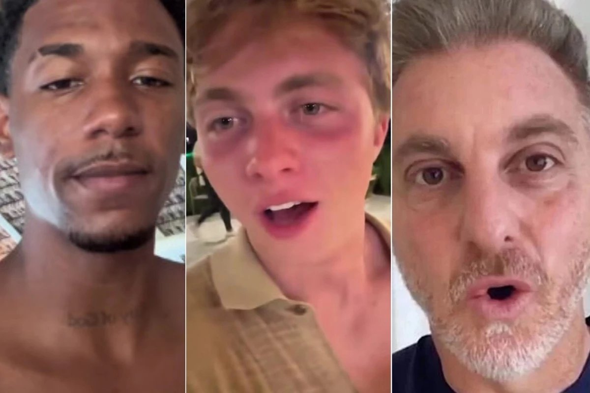 Luciano Huck toma atitude apos influenciador xinga lo na cara de