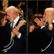 Lula e viuva de Silvio Santos trocam afagos em inauguracao
