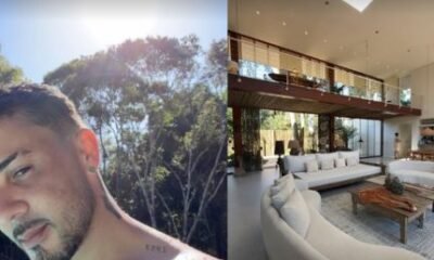 Luxo privacidade e vista paradisiaca a mansao escolhida por Carlinhos