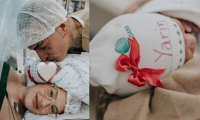 MC Guime anuncia nascimento de 1a filha A chegada da