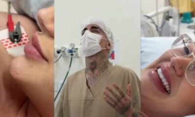 MC Guime compartilha detalhes do parto da 1a filha Dia