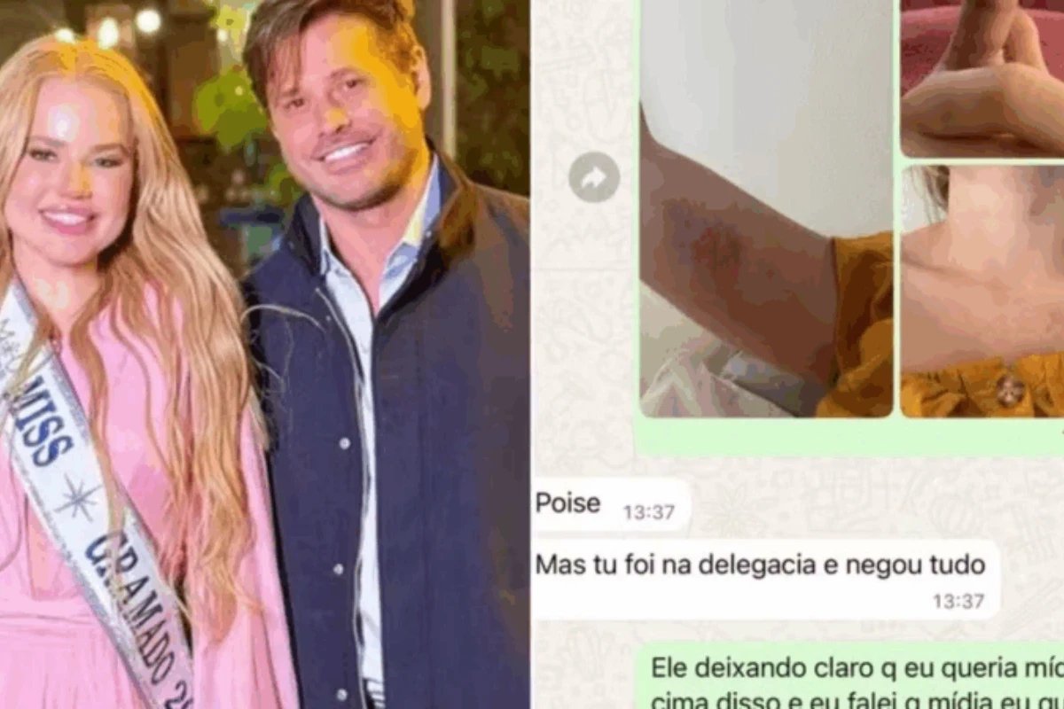 Marcela Tomaszewski divulga prints e acusa Dado Dolabella de agressoes
