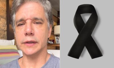 Marcio Garcia anuncia morte em sua casa e comove com
