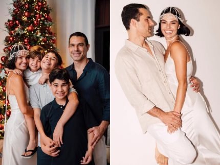 Marcus Buaiz celebra 1 ano de casamento com Isis Valverde