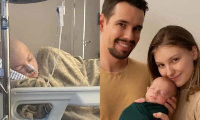 Marido de Isabel leva filho de 11 meses ao hospital