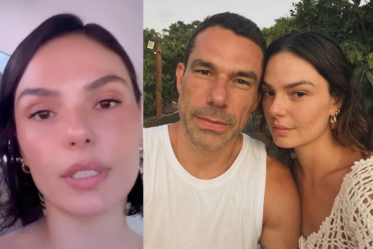 Marido de Isis Valverde expoe um lado da esposa que