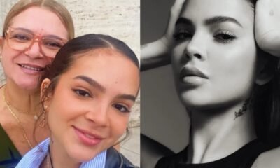 Mel Maia faz primeira aparicao publica uma semana apos falecimento