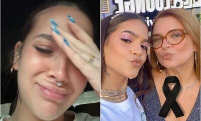 Mel Maia rompe o silencio apos morte da mae e