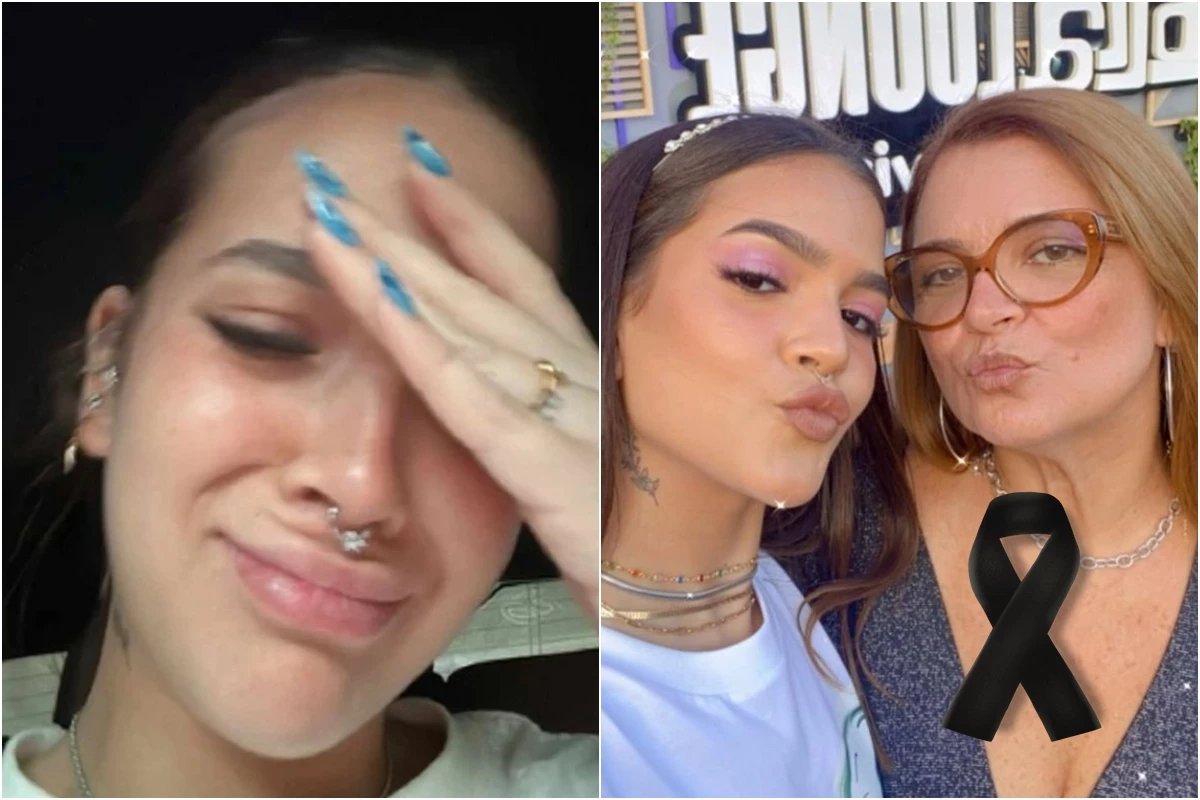 Mel Maia rompe o silencio apos morte da mae e