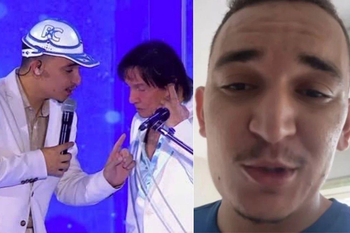 Momento que teria causado climao com Roberto Carlos vem a