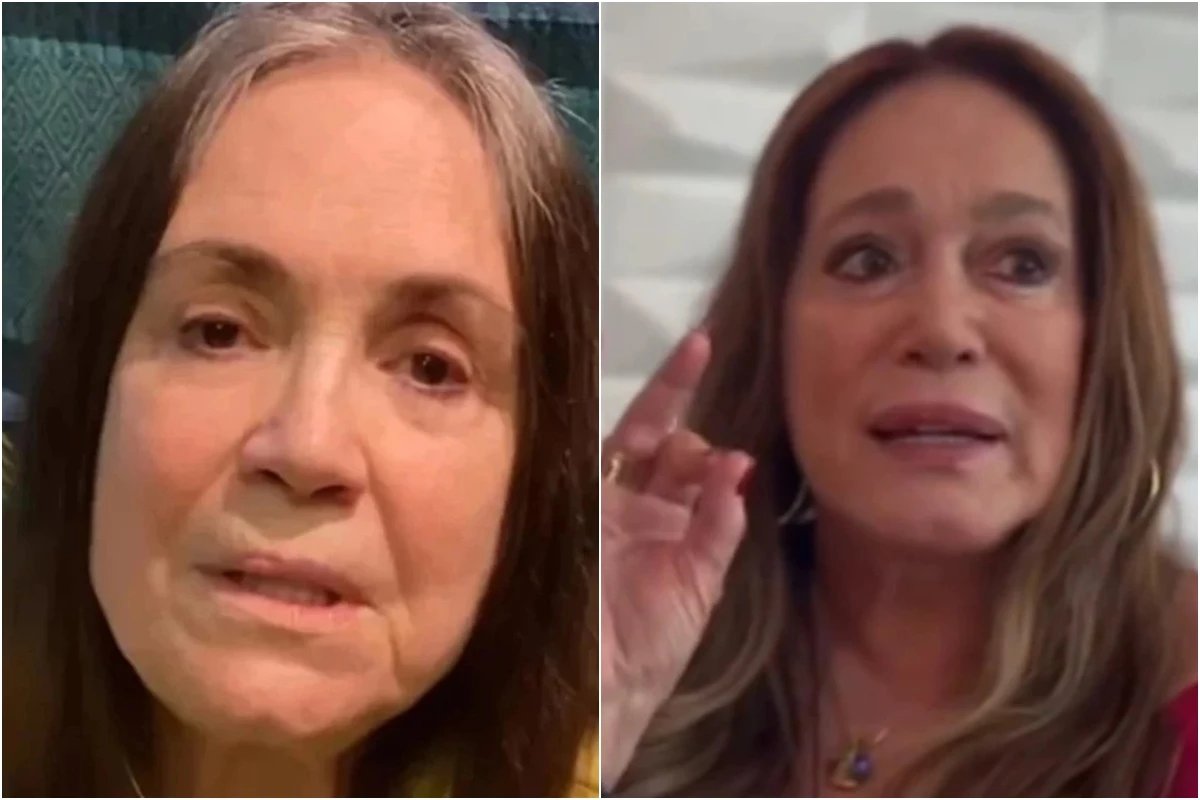 Na frente de Susana Vieira Regina Duarte diz o que