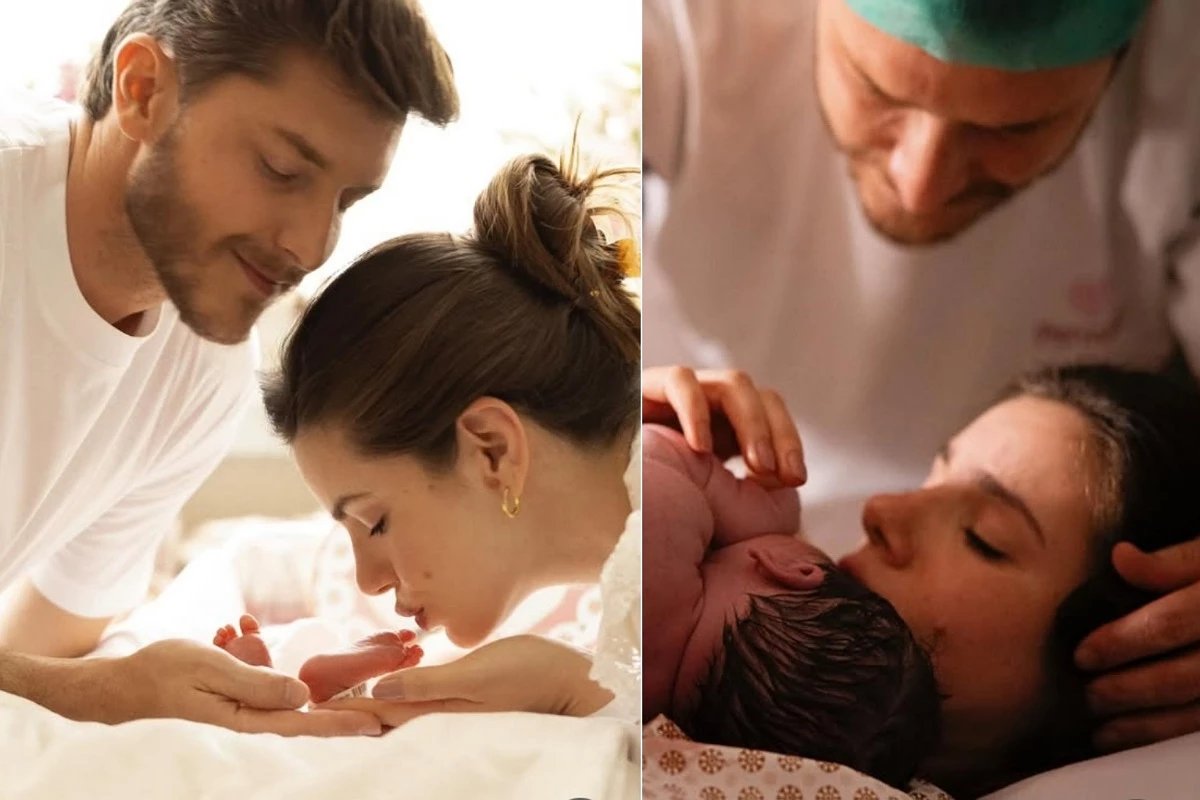 Nasce filha de Camila Queiroz e Klebber Toledo casal divulga