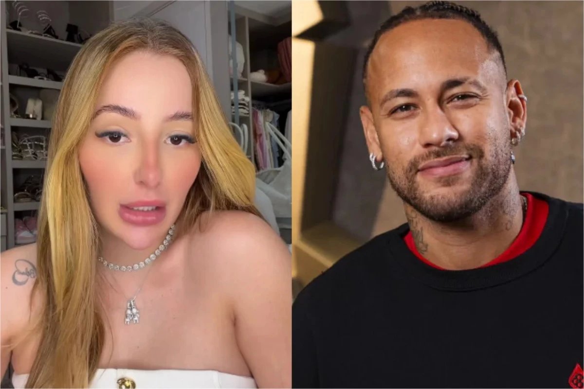 Neymar e o pai Mulher que teria tido filho do