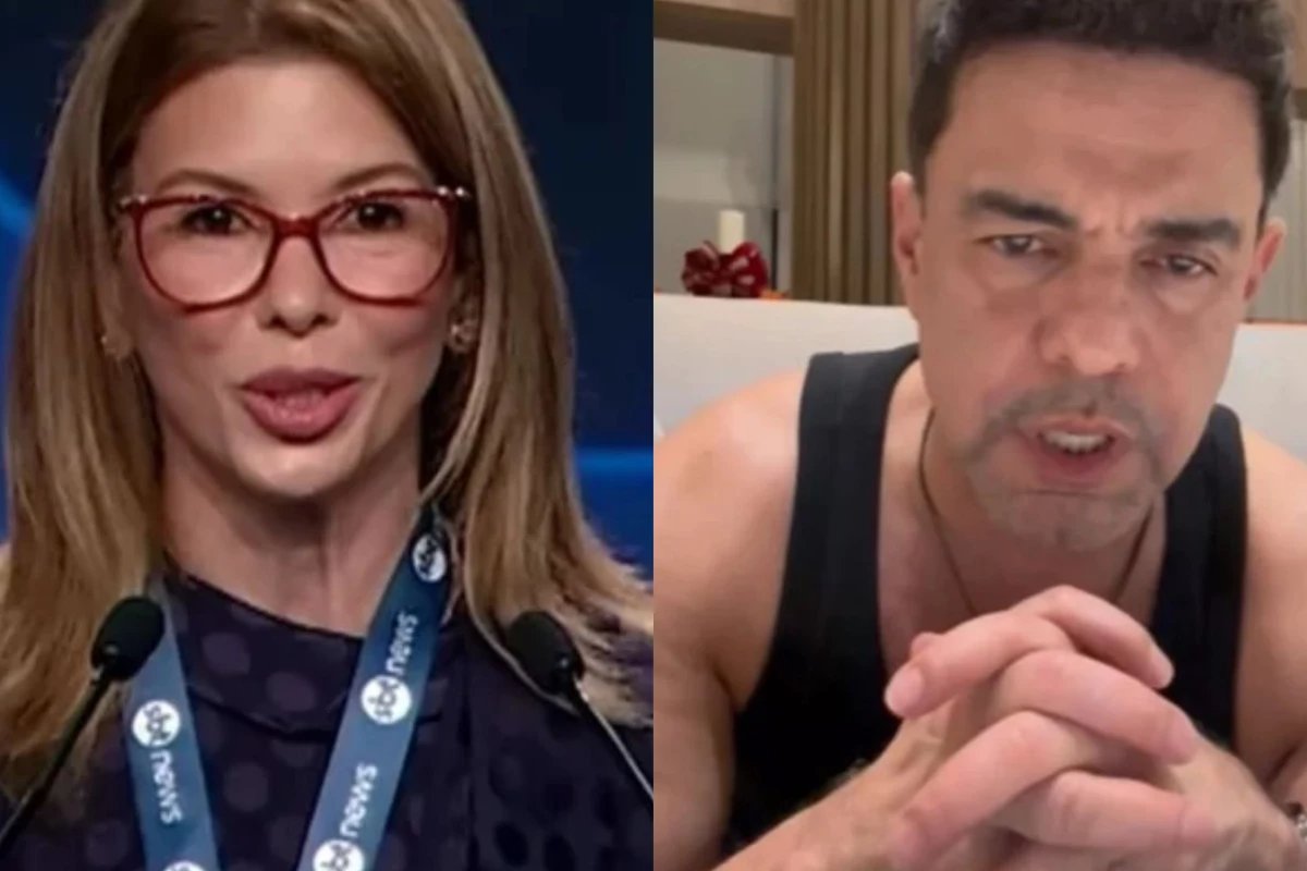 No meio de Lula e Zeze Di Camargo Daniela Abravanel