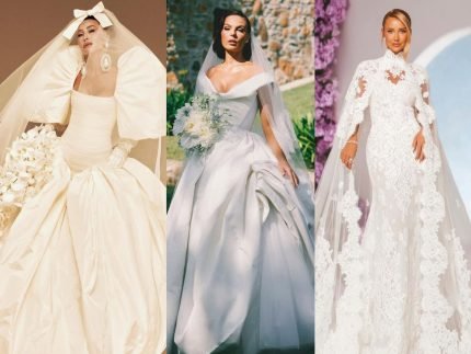 O ano do sim Relembre os vestidos de noiva das